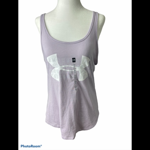 Under Armour Tops - 3/$30 Under Armour lilac crisscross back tank